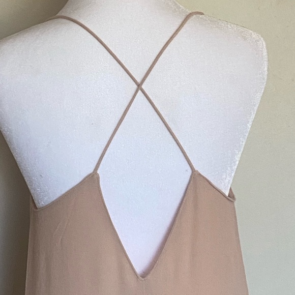 Zara Beige Jumpsuit women size small - Picture 6 of 11